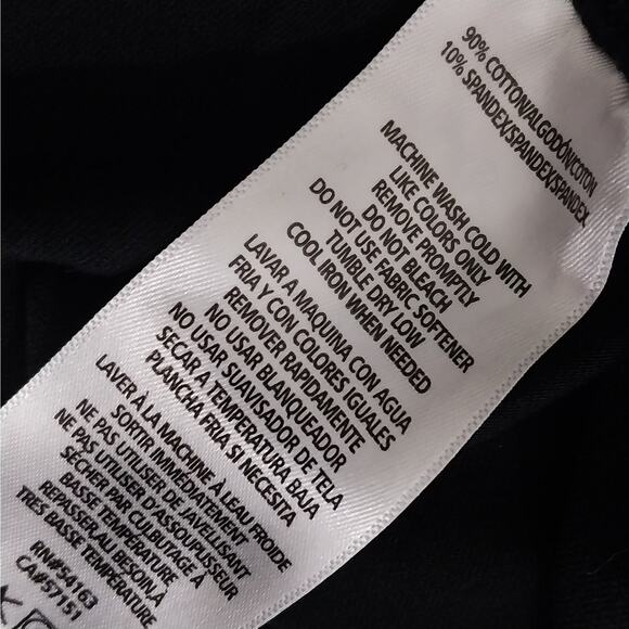 CALVIN KLEIN! SUPER LUXE BLACK & WHITE LOGO LEG, ULTRA STRETCH LEGGINGS! SZ L - Picture 9 of 10